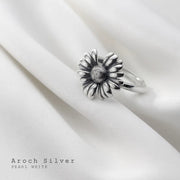 Buy Exaggerated Vintage Sunflower Rings - Trendy Charm Jewelry for Women & Men at Greater Goods