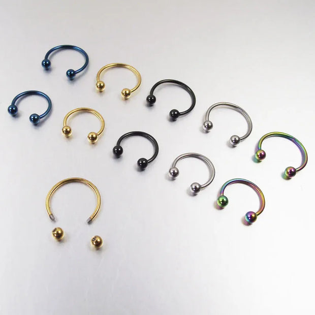 Buy Fashion Thin Rod Stainless Steel Piercing Ornament at Greater Goods 