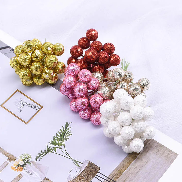Buy 100Pcs Mini Artificial Flower Fruit Stamens for DIY Decor - Greater Goods
