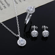 Buy 925 Sterling Silver Elegant Christmas Gift Jewelry Set at Greater Goods