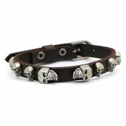 The new Men's Accessories Skull Bracelet 2016 Men's Fashion casual Skull Retro Bangle bracelet