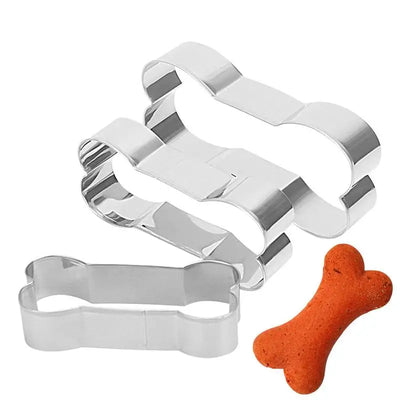 Buy Dog Bone Cookie Cutter Set - Stainless Steel Shapes for DIY Baking