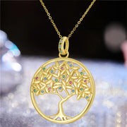 Juya 18K Real Gold Plated Micro Pave Zircon Butterfly Horse Bees Cat Leopard Pendant Necklace For Women Birthday Christmas Gift