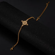 Buy Skyrim Witchcraft Witch Knot Charm Bracelet - Elegant Stainless Steel Jewelry at Greater Goods