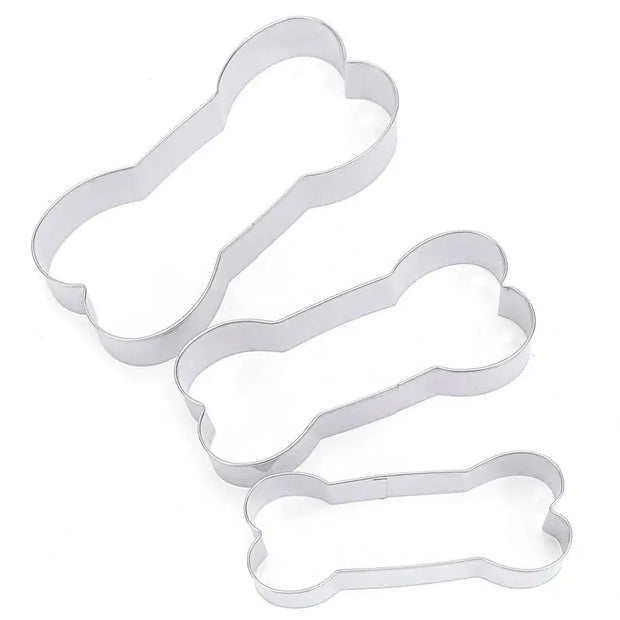 Buy Dog Bone Cookie Cutter Set - Stainless Steel Shapes for DIY Baking