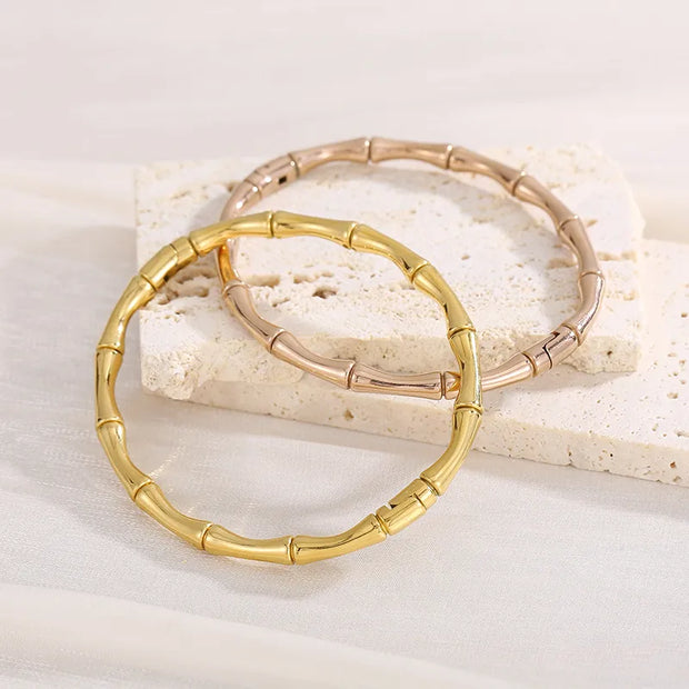 Buy Elegant Stainless Steel Cuff Bracelets for Women at Greater Goods - Gold, Rose Gold, Silver Bangles for Wholesale Jewelry